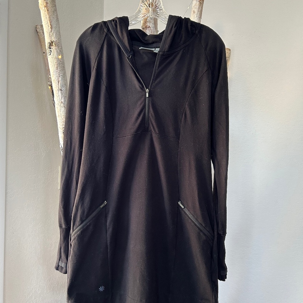 ATHLETA HOODED DRESS